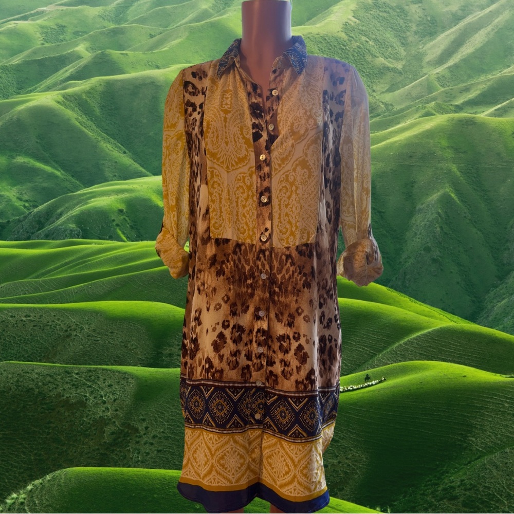 Gorgeous Pattern Boho Tunic for Women 🌹🌼